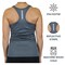 Galaxy By Harvic Women's Moisture Wicking Racerback Tank-5 Pack (S-3XL)